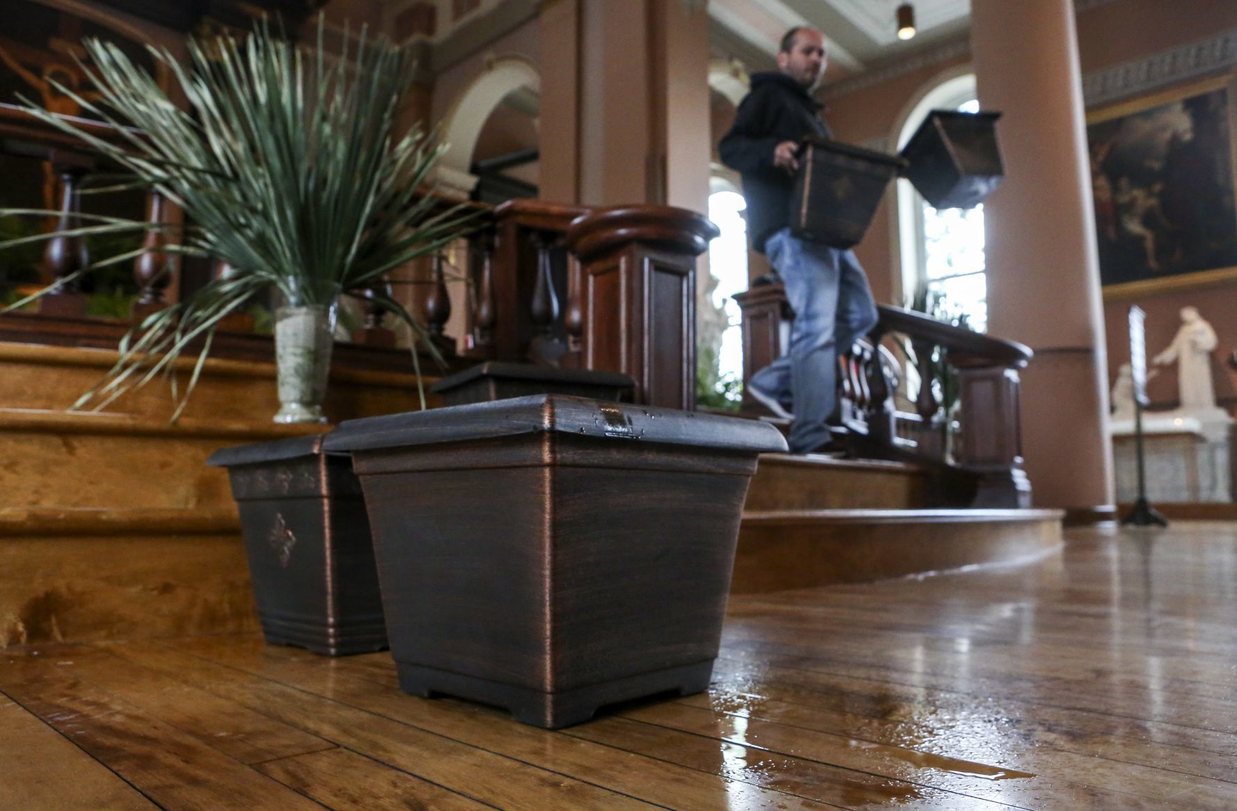 Wind Damage at the Old Cathedral
